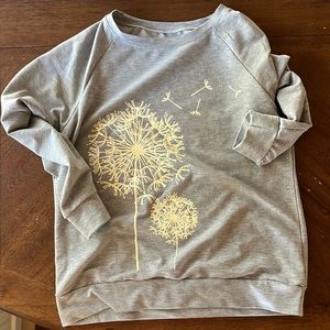 Lightweight sweatshirt size medium